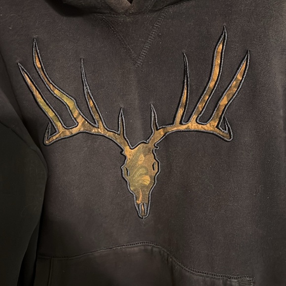 Navy Cabela’s Hoodie Size Medium M - Picture 4 of 6